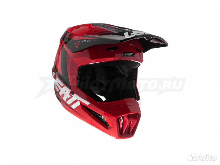 Кроссовый шлем Leatt 2.5 V24 Red