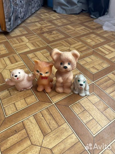 Резиновые игрушки СССР