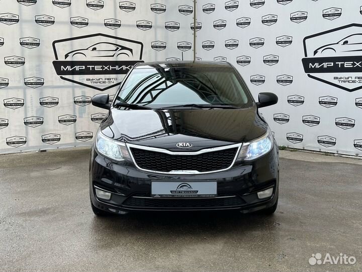 Kia Rio 1.6 МТ, 2015, 210 613 км
