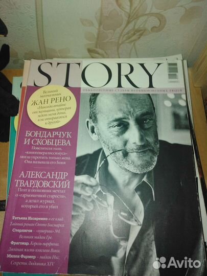 Журналы Intervie, Story, Esquire, psychologies