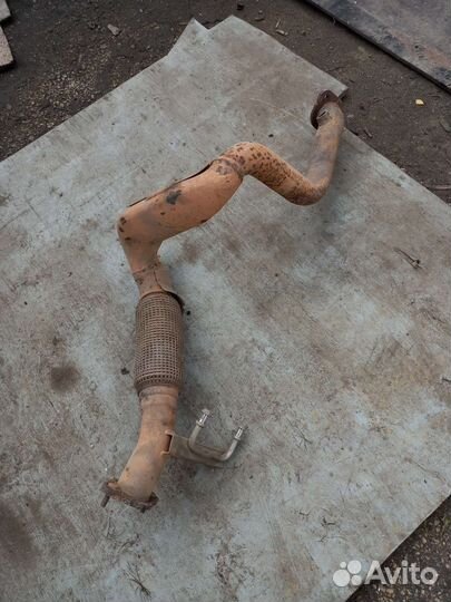 Приемная труба гофра VW Tiguan 1