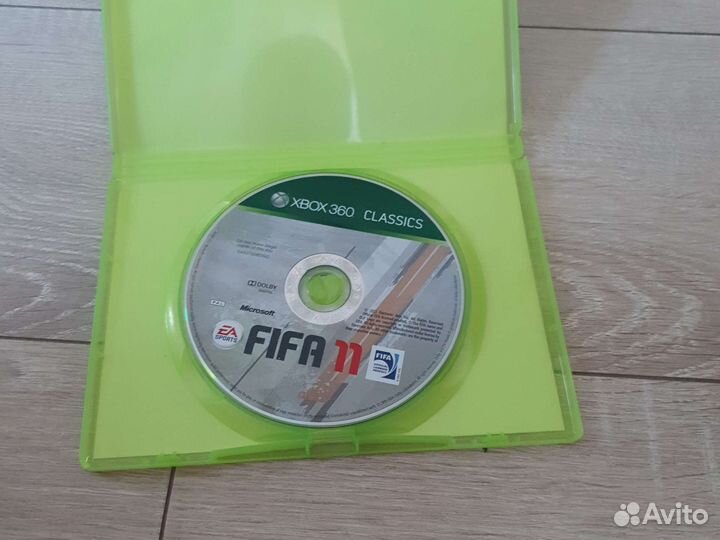 Диск Fifa 11 на xbox 360