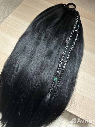 Хвост на резинке