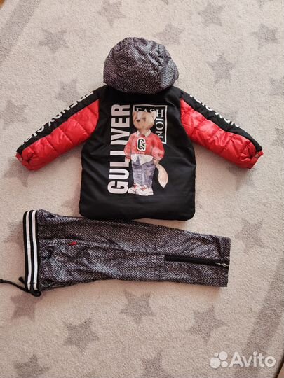 Gulliver куртка, штаны для девочки 98-52-48