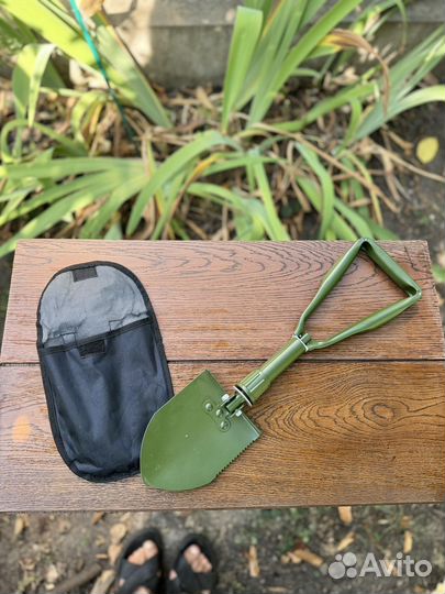 Лопата туристическая складная