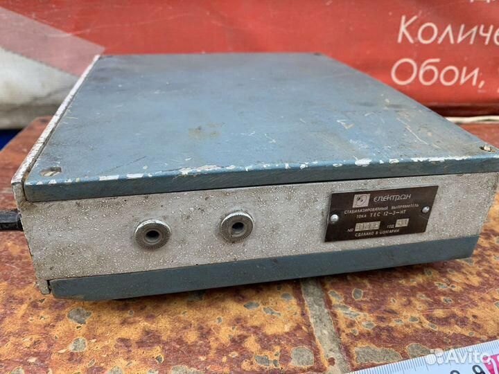 Стабилизированный выпрямитель тока Tес 12-3 нт Бол