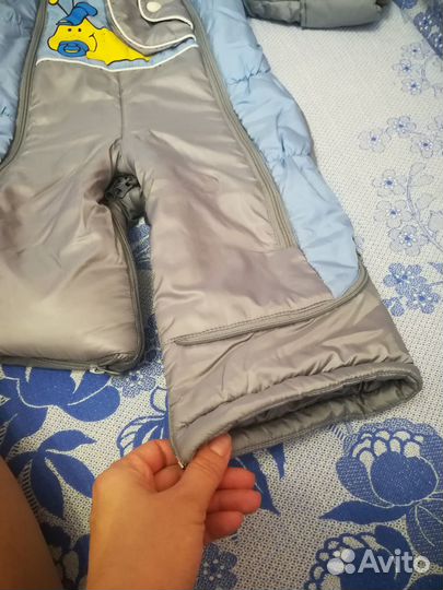 Конверт-Комбинезон - трансформер весна-зима 74-86