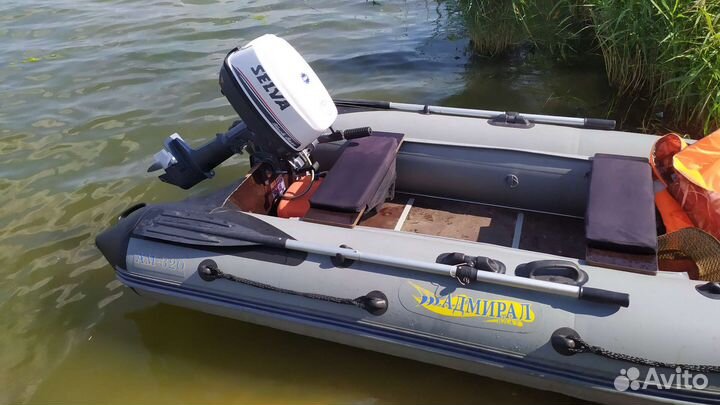 Надувная лодка с мотором бу