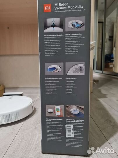 Робот-пылесос Xiaomi Mi Robot Vacuum-Mop