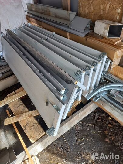 Секционные ворота бу дорхан