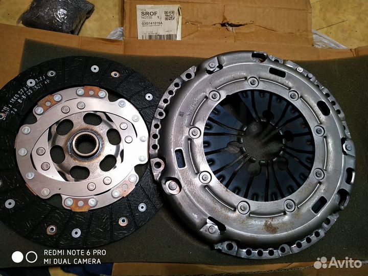 Сцепление на golf plus 5