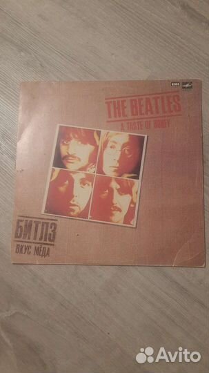 Пластинка the beatles taste of honey битлз винил