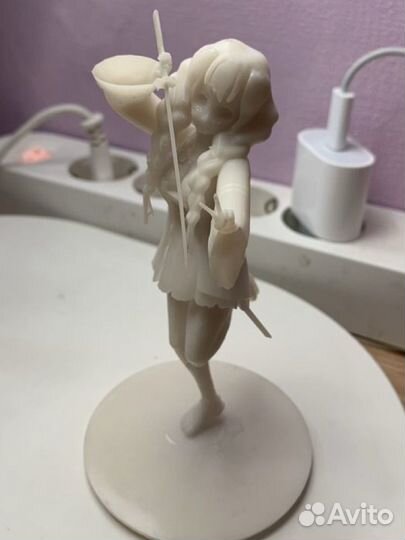 Художественная 3D печать из фотополимерной смолы