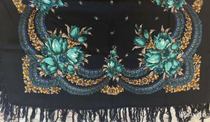 Павловопосадский платок 89x89