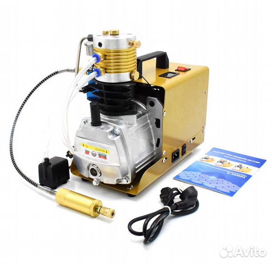 Компрессор высокого давления для дайвинга пейнтбол