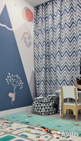 Шторы плотные комплект 4 метра(2шт по 2метра)