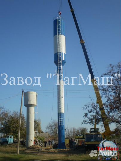 Водонапорная Башня Рожновского 100 м3 вбр 100У-15