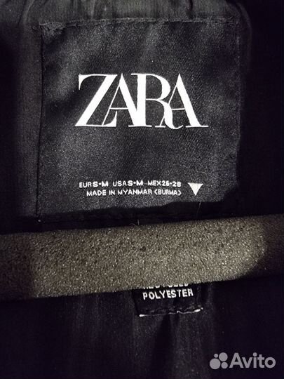 Куртка косуха оверсайз Zara S