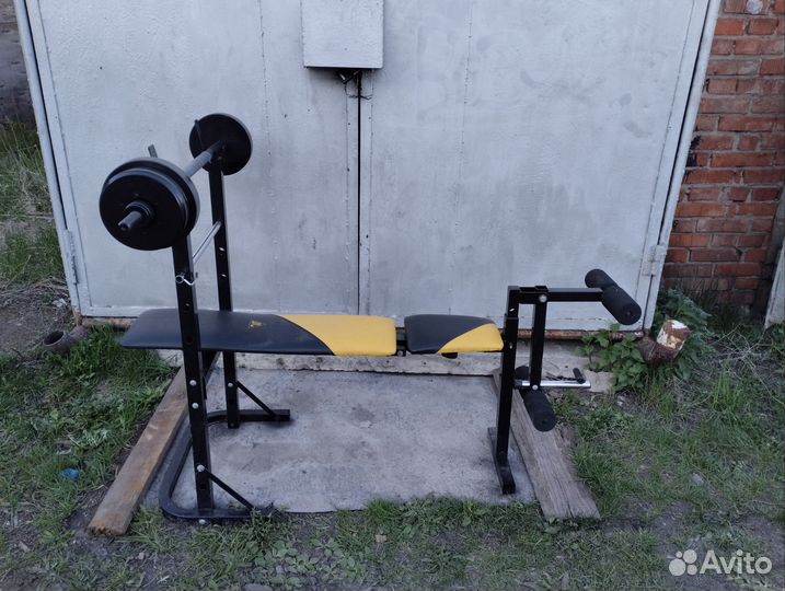 Продам скамью для жима и штангу