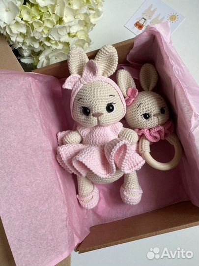 Вязаные игрушки ручной работы