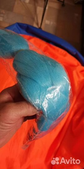 Накладные волосы. Коса, парик