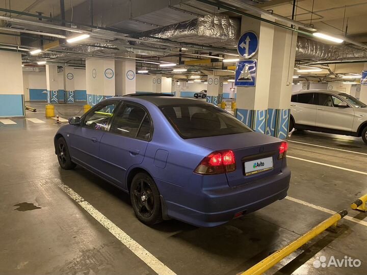 Honda Civic 1.6 AT, 2003, 255 000 км