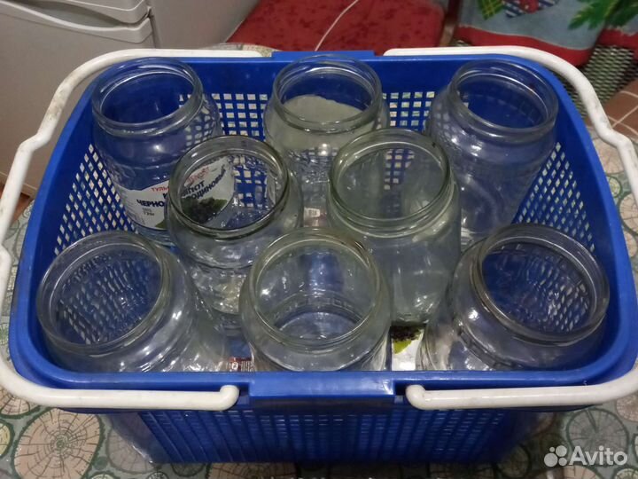 Банки стеклянные винтовые 0,72 л