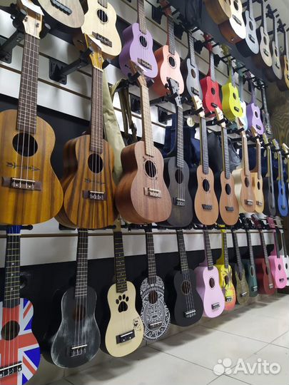 Новые Укулеле в ассортименте