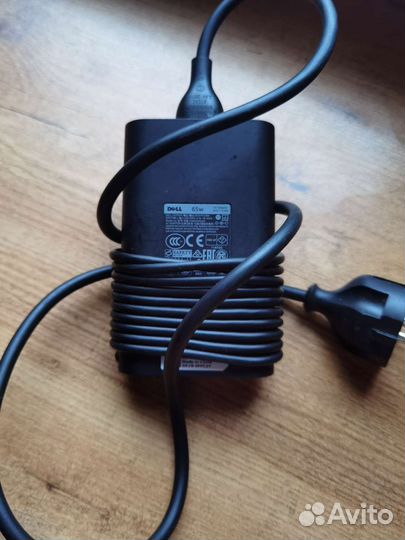 Dell зарядка 65w