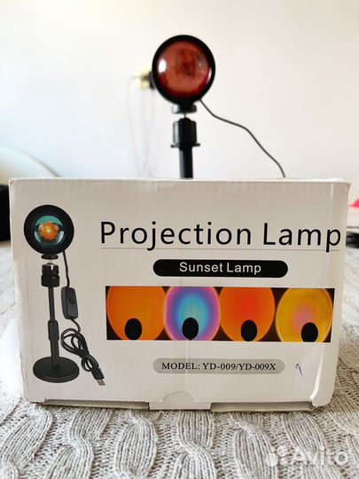 Лампа закат