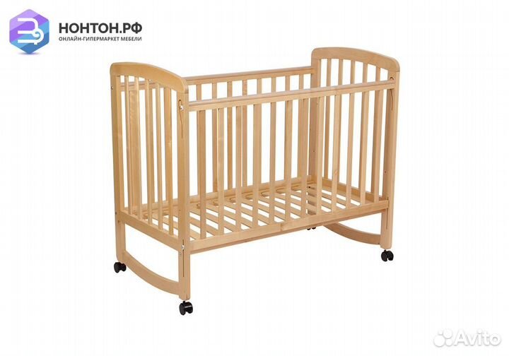 Кроватка детская Simple 304 натуральная