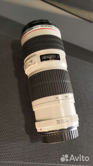 Объектив canon ef 70 200mm f 4 L