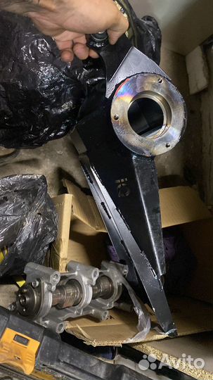 Стальной корпус переднего редуктора niva