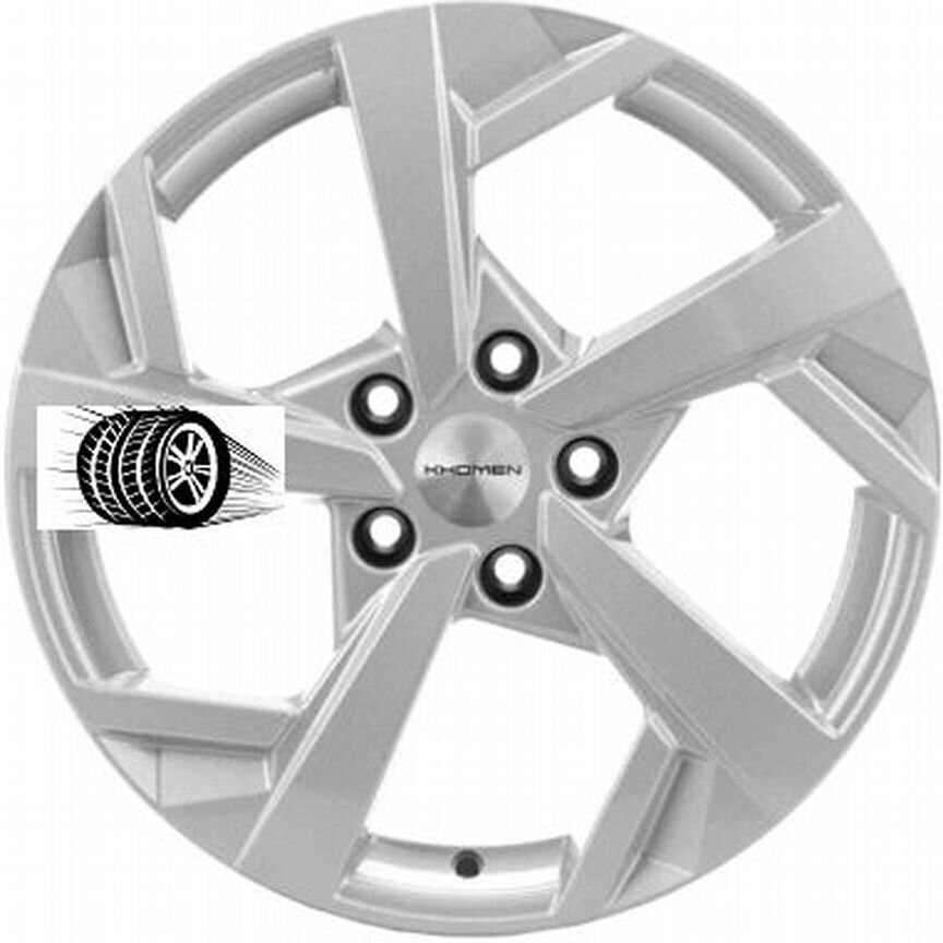 Литые диски Khomen Wheels 7×R17 5×114.3