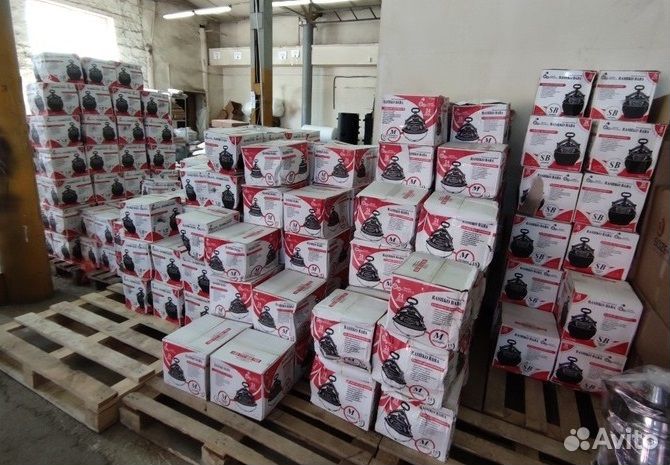 Афганский черный казан на 10л