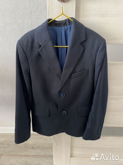 Пиджак школьный для мальчика 128