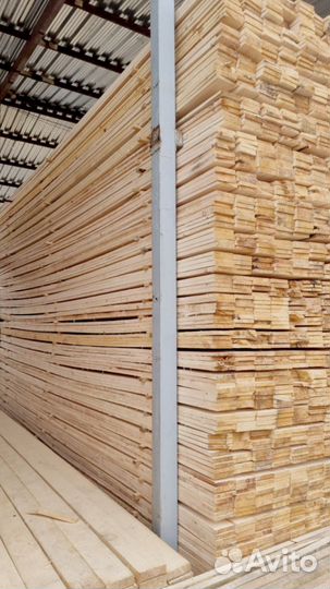 Доска обрезная 40х200х6000мм 1 сорт ГОСТ