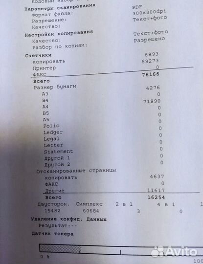 Мфу Kyocera m4125idn A3 формата