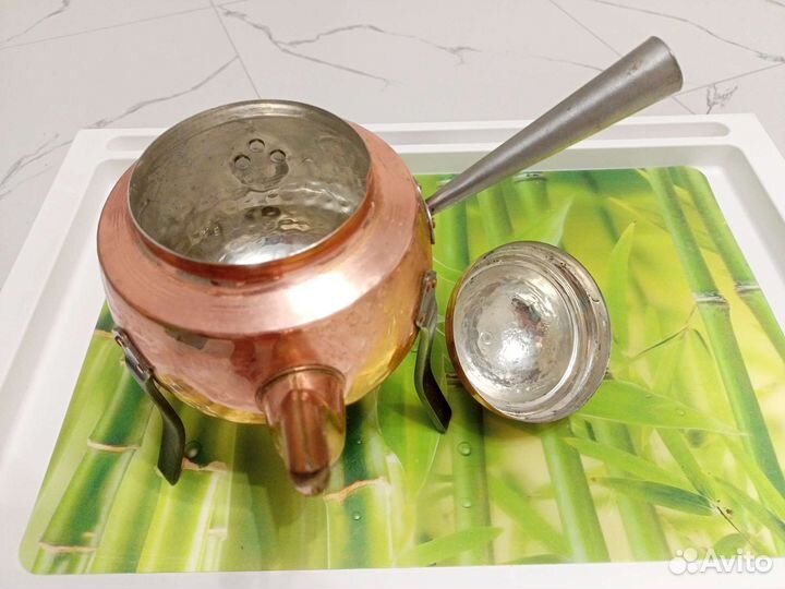 Чайник медный старинный