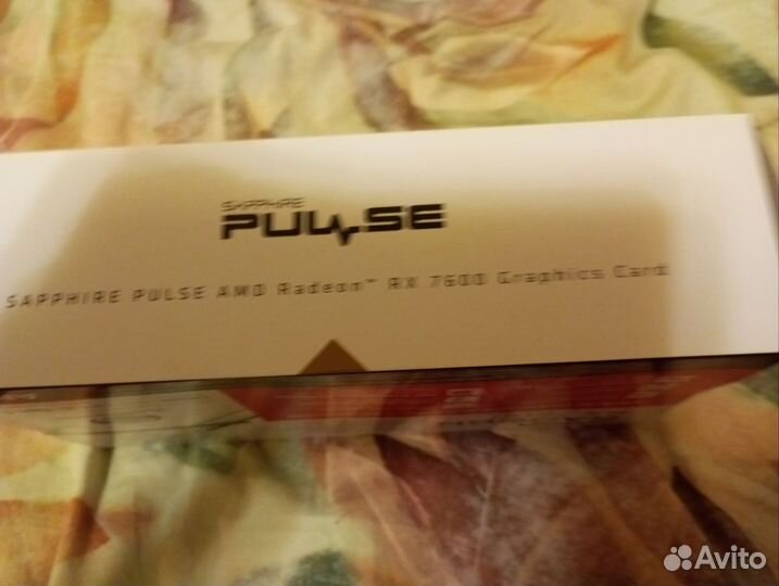 Видеокарта rx 7600 sapphire