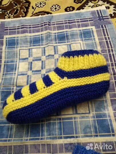 Носки вязаные