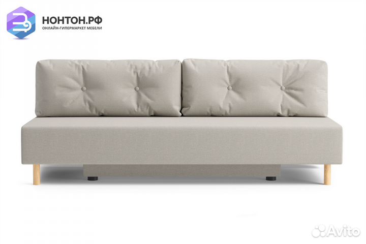 Диван еврокнижка Сайле светло-бежевый