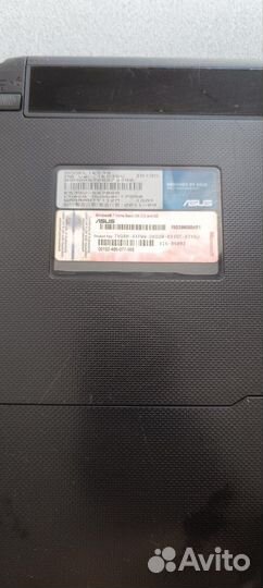 Ноутбук asus