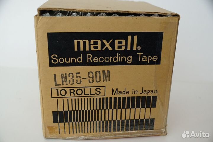 Maxell LN 35-90 магнитная лента 550 м. новая