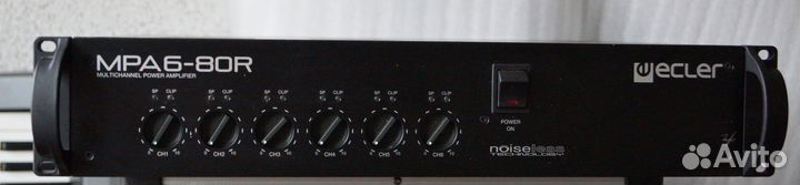 Усилитель многоканальный Ecler MPA6-80R