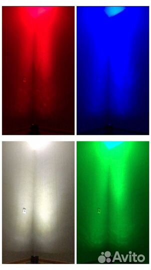 LED стробоскоп 12 диодов Цветомузыка Светомузыка