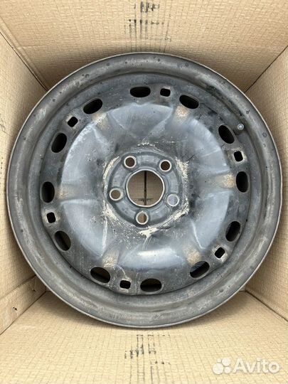 Диски штампы r 15 5 100 polo rapid