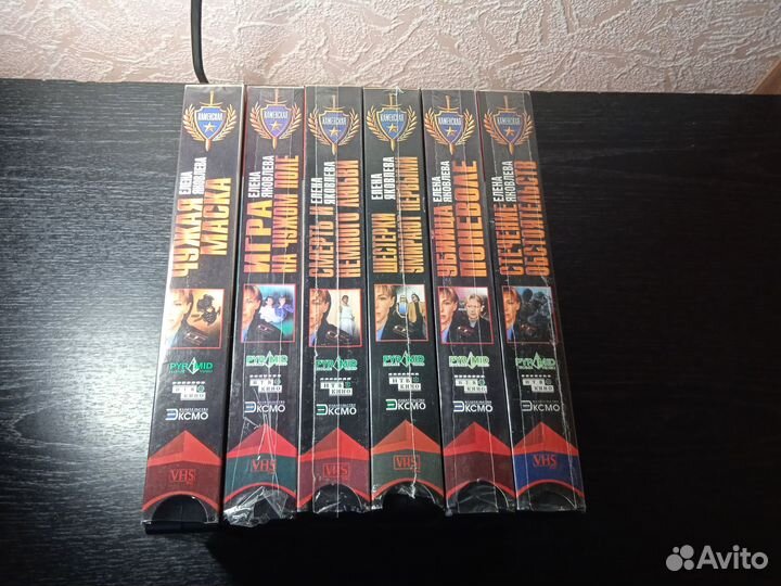 Видеокассеты VHS Бандитский Петербург Сериалы