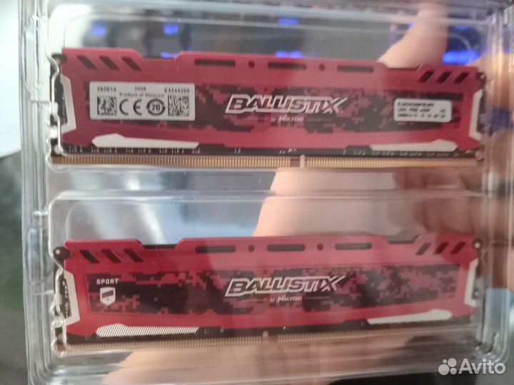 Crucial Ballistix Sport LT 4 гб DDR4 2666 мгц