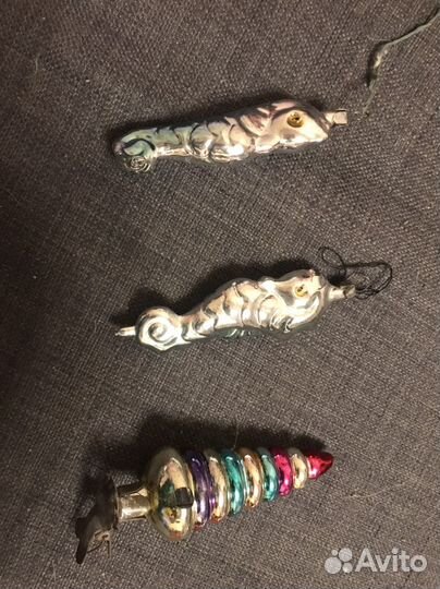 Ёлочные игрушки СССР